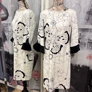 SCAPA Lauren Perre Butterfly Patterned Dress